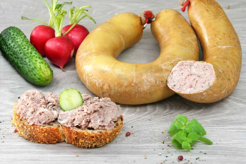 Hausmacher Leberwurst im Ring | Dietzel Onlineshop